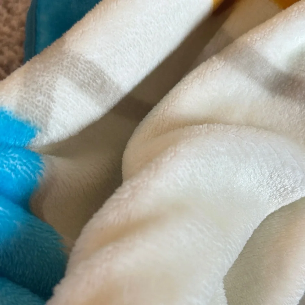 Star Wars Mandalorian Blue Throw Blanket